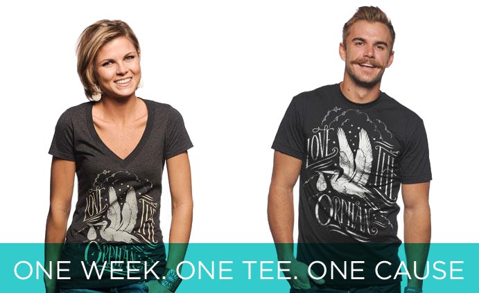 Sevenly t-shirts weekly cause