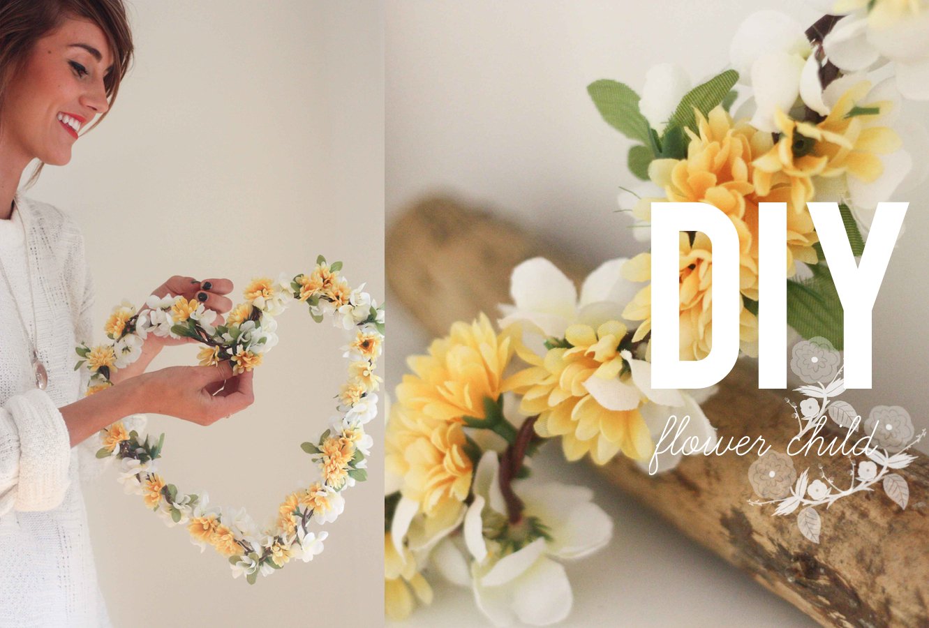 DIY Flower Wreath