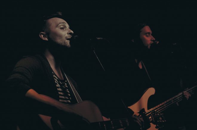 Tim Wilson of Ivan & Alyosha, playing at the Soda Bar in San Diego, Ca.